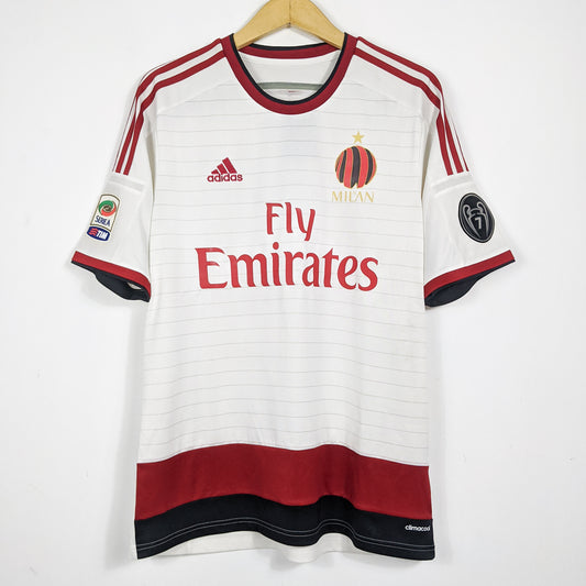 Authentic AC Milan 2014/15 Away - Menez #7 Size L