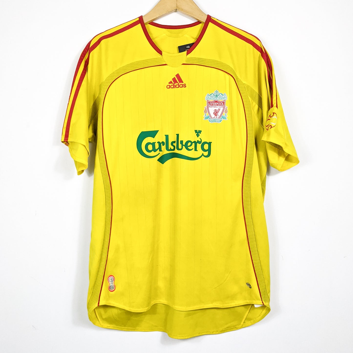 Authentic Liverpool 2006/07 Away - Gerrard #8 Size L