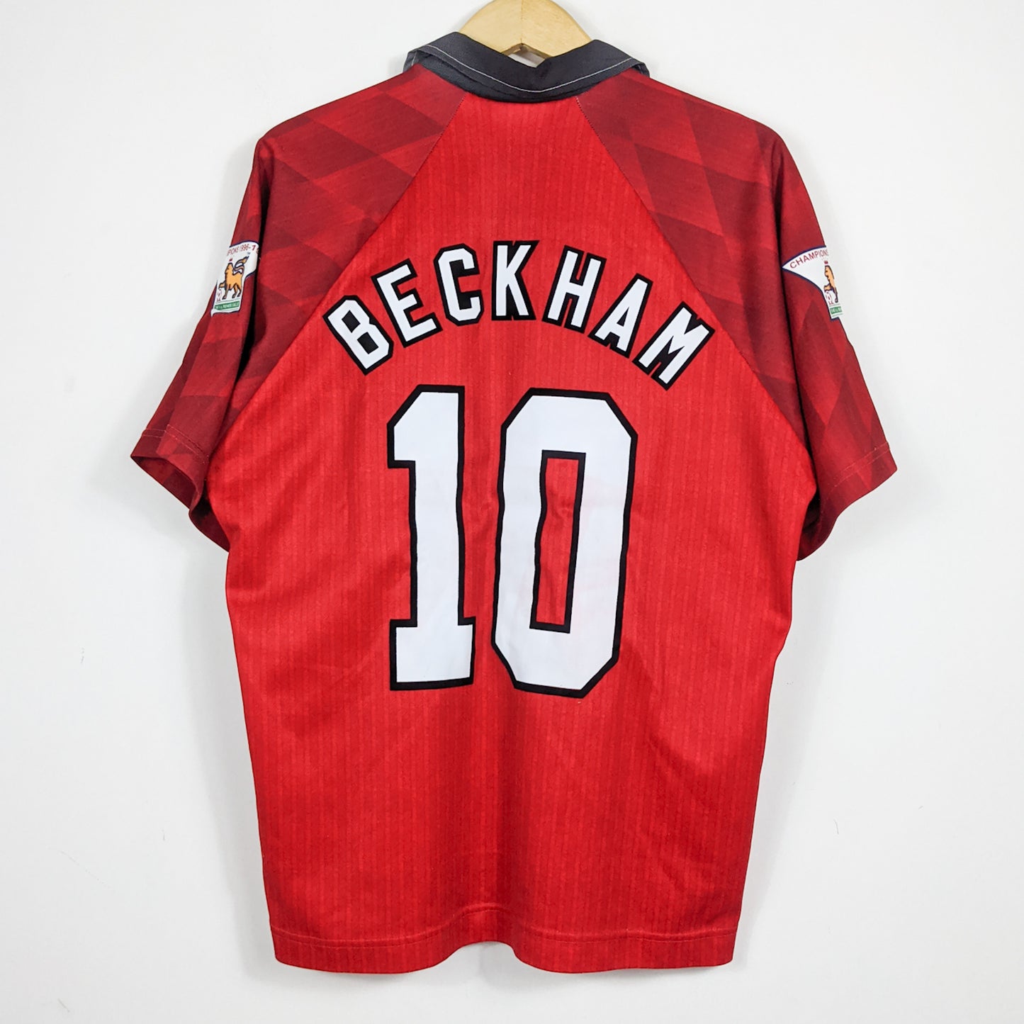 Authentic Manchester United 1997/98 Home - Beckham #10 Size L