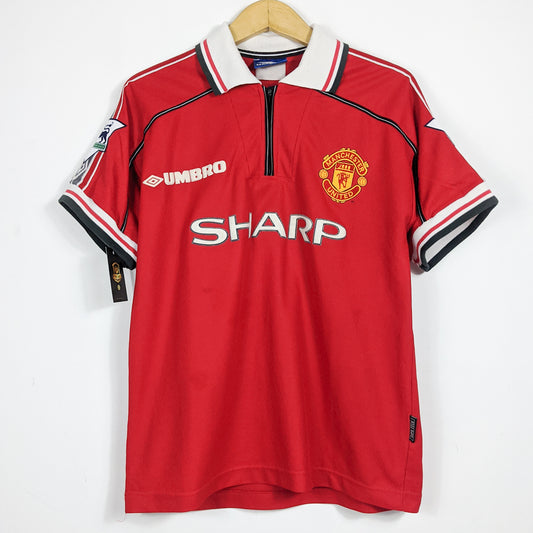 Authentic Manchester United 1998/99 Home - Keane #16 Size M