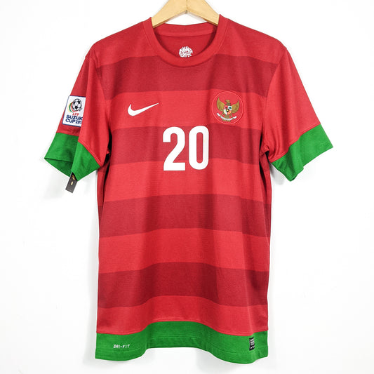 Authentic Indonesia 2012 Home - Bambang Pamungkas #20 Size M