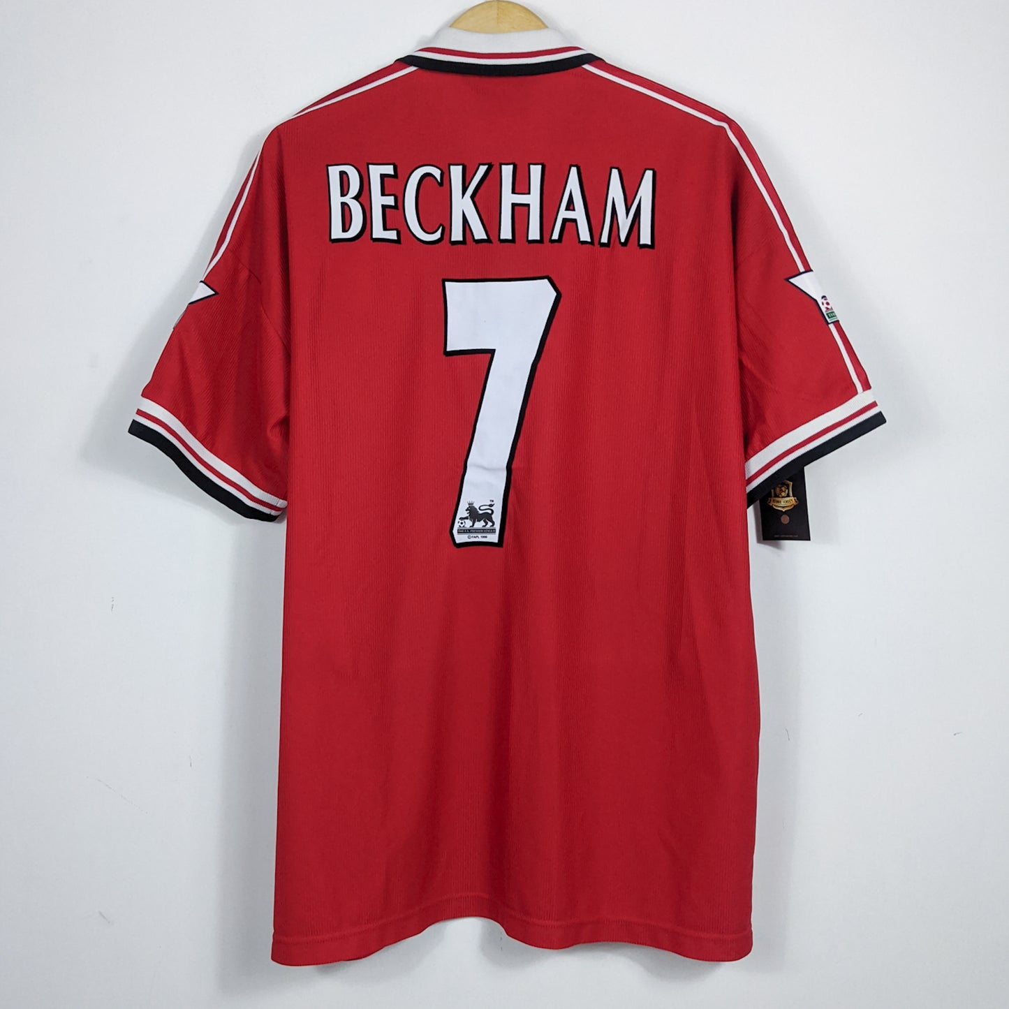 Authentic Manchester United 1998/99 Home - Beckham #7 Size XL