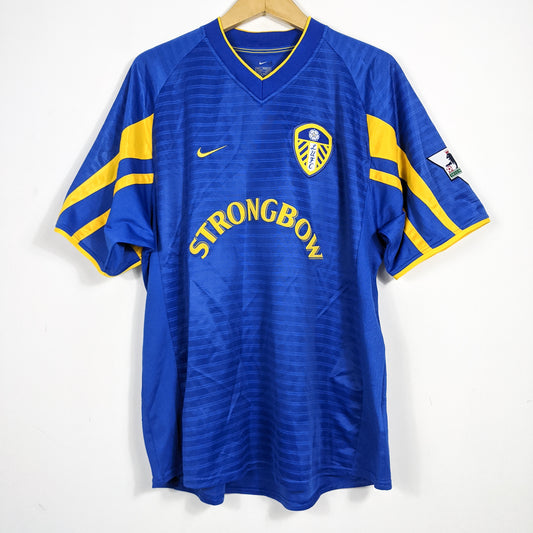 Authentic Leeds United 2001/03 Away - Viduka #9 Size L