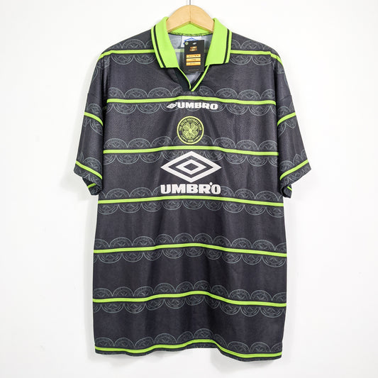 Authentic Celtic 1998/99 Away - Larsson #7 Size XL