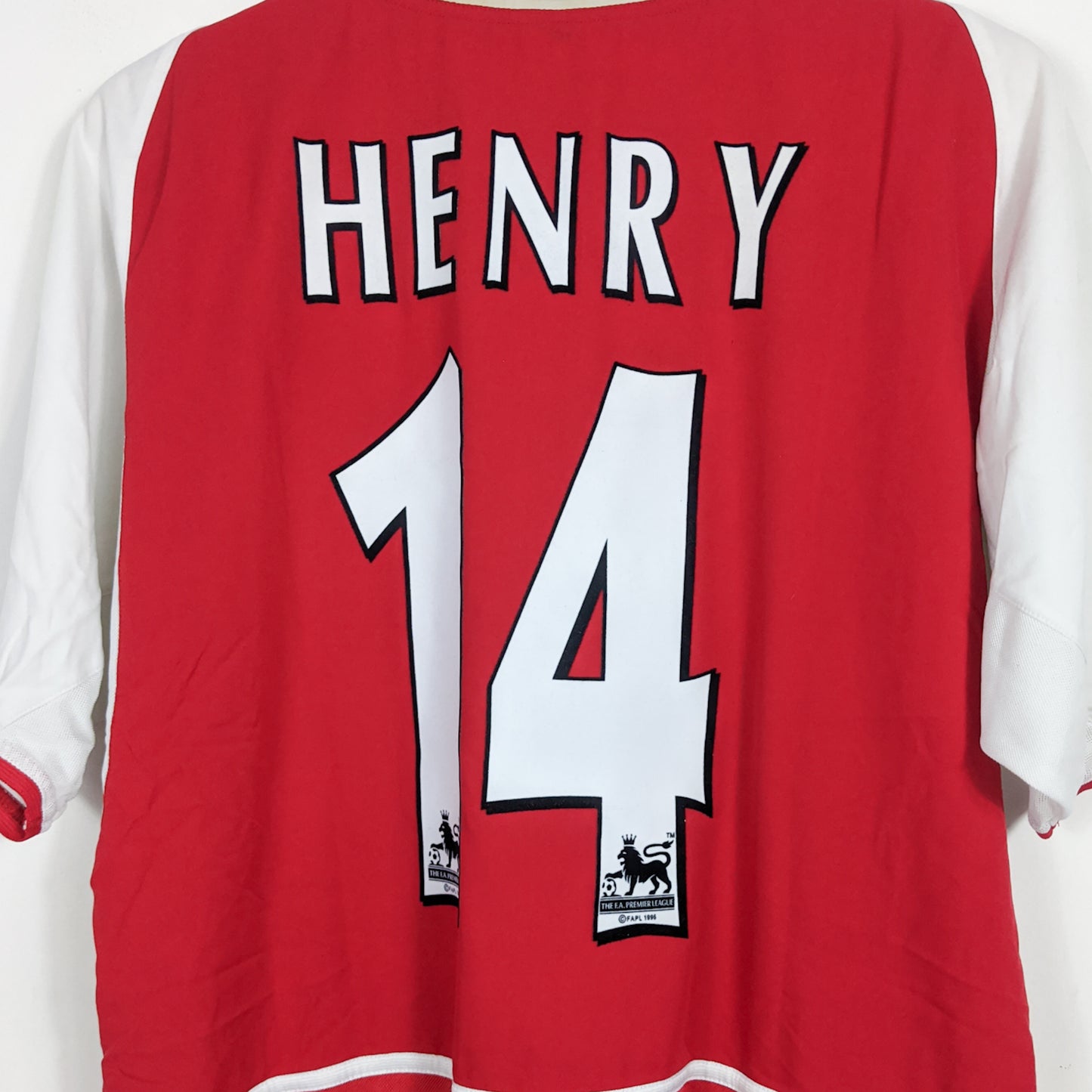 Authentic Arsenal 2002/04 Home - Henry #14 Size M