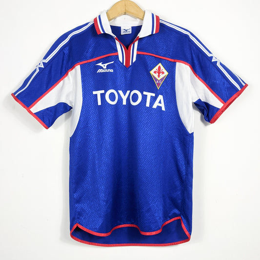 Authentic Fiorentina 2001/02 Home - Adriano #10 Size M (With short) (Jaspo)