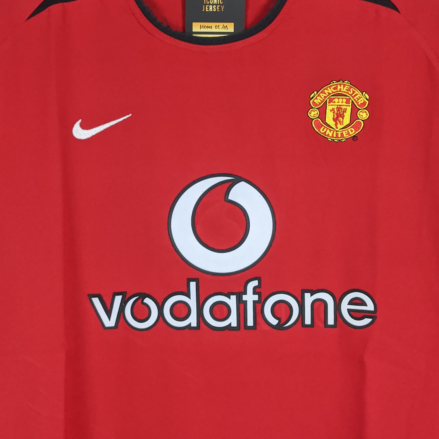 Authentic Manchester United 2002/03 Home - Ronaldo #7 Size M