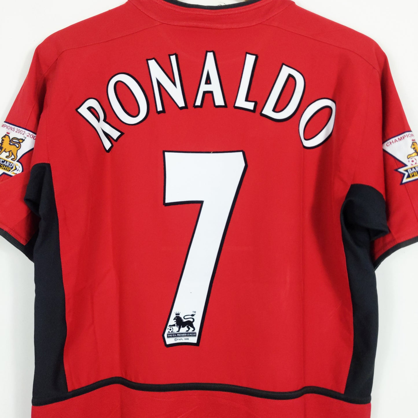 Authentic Manchester United 2002/03 Home - Ronaldo #7 Size M