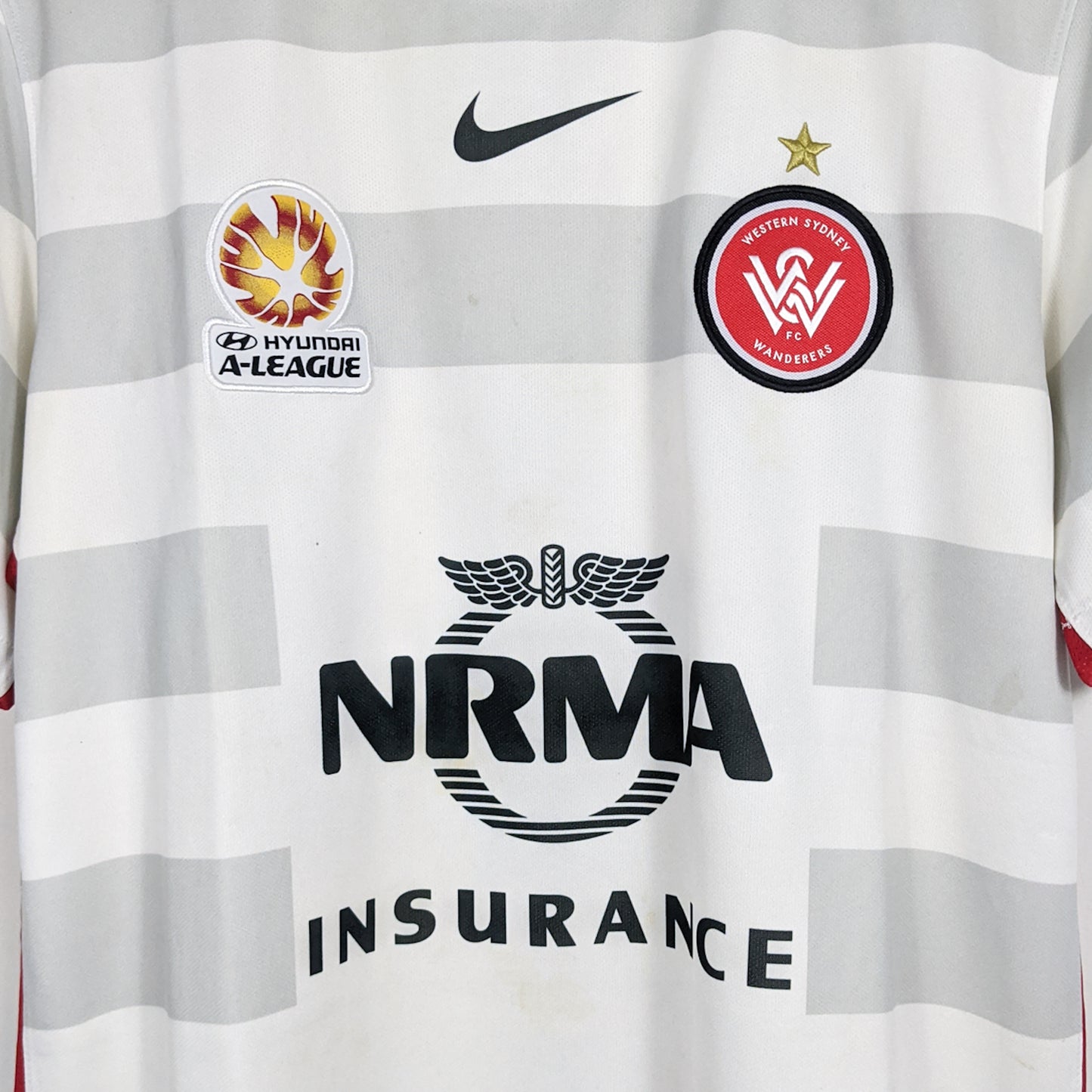 Authentic Western Sydney 2015/16 Away - Juric #9 Size L