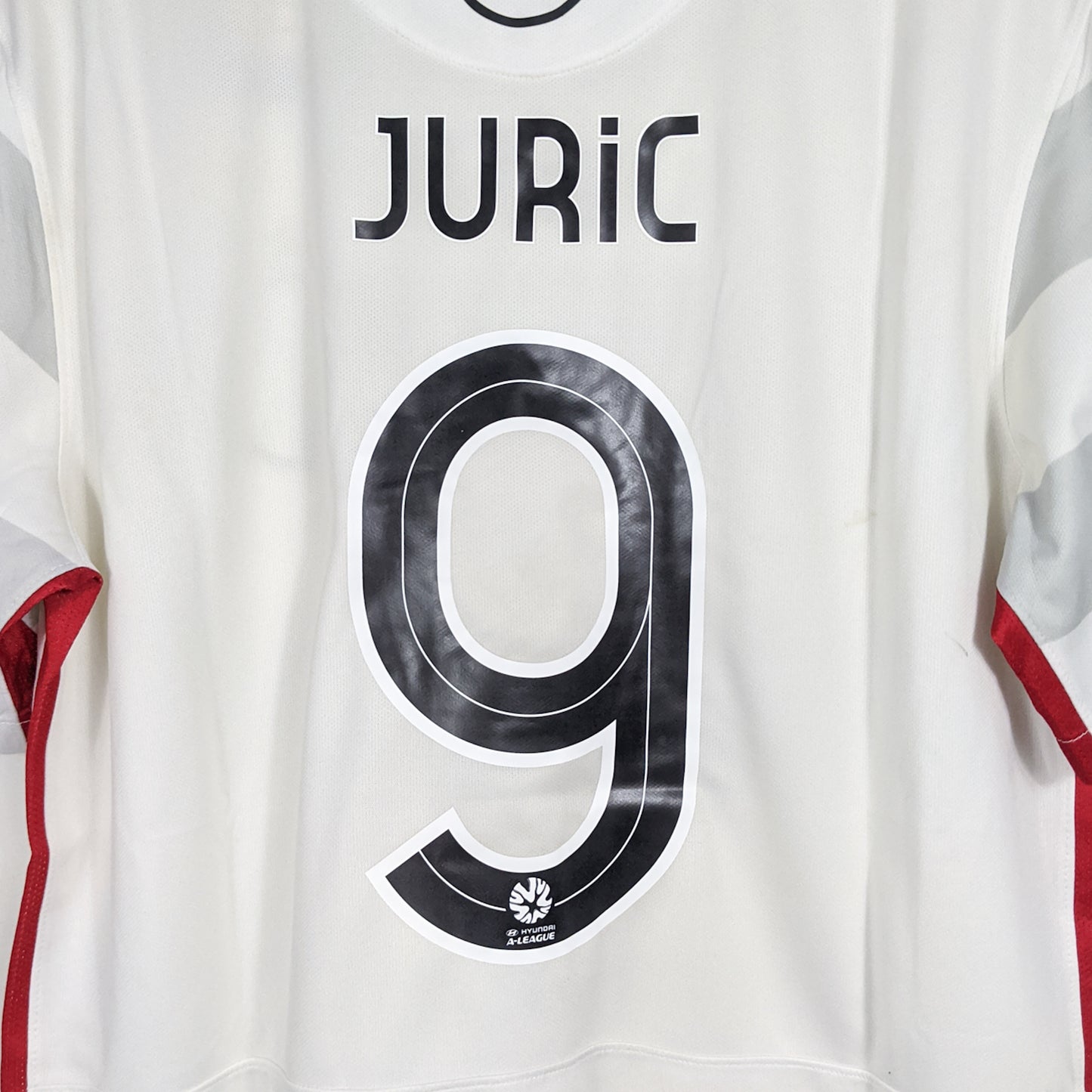 Authentic Western Sydney 2015/16 Away - Juric #9 Size L