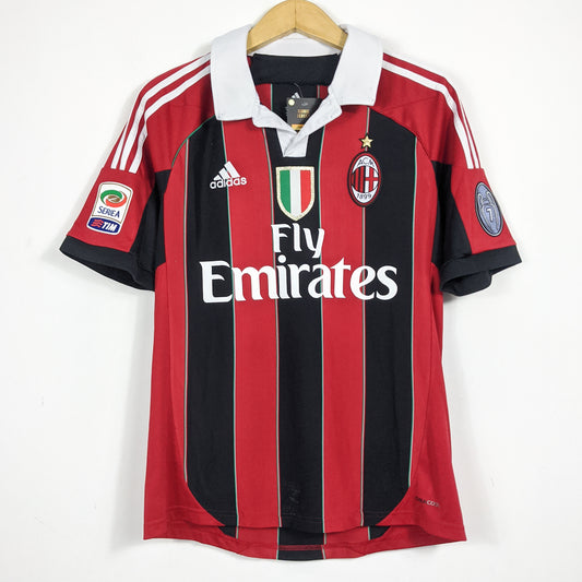 Authentic AC Milan 2012/13 Home - Inzaghi #9 Size M