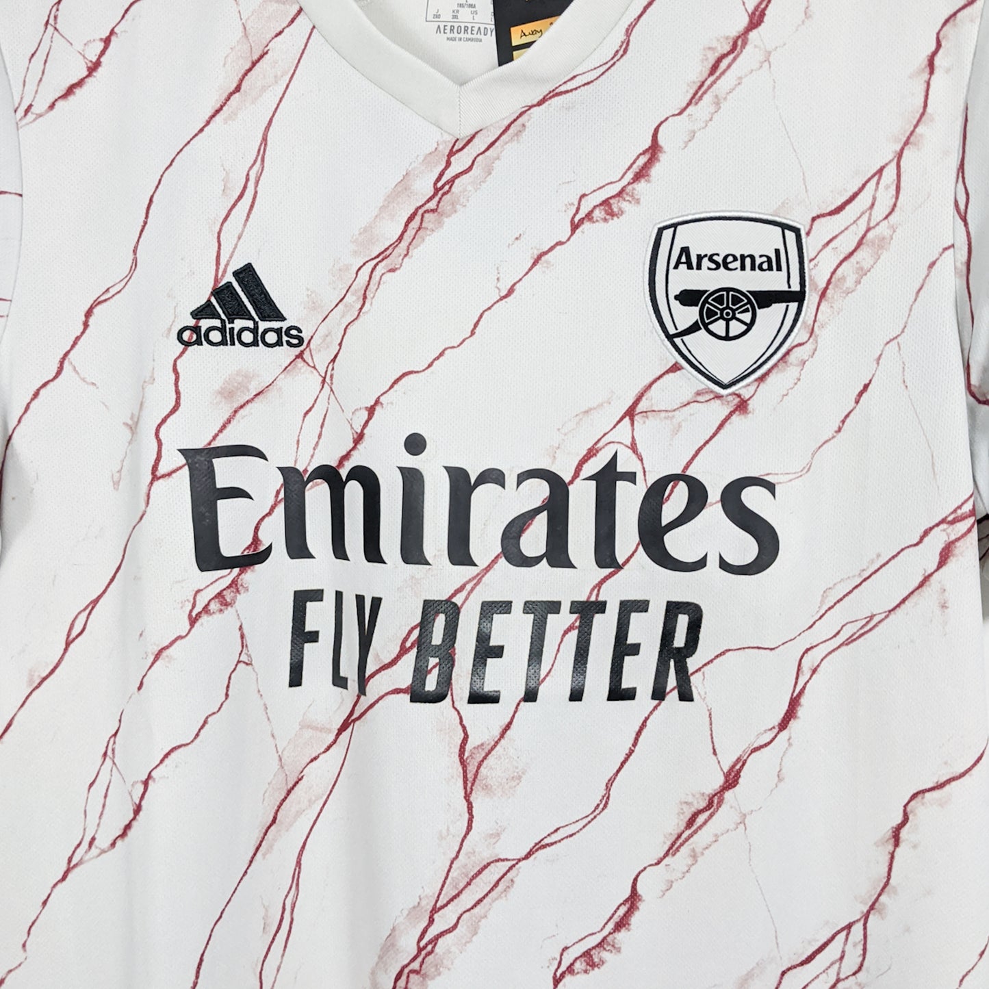 Authentic Arsenal 2020/21 Away - Aubameyang #14 Size L