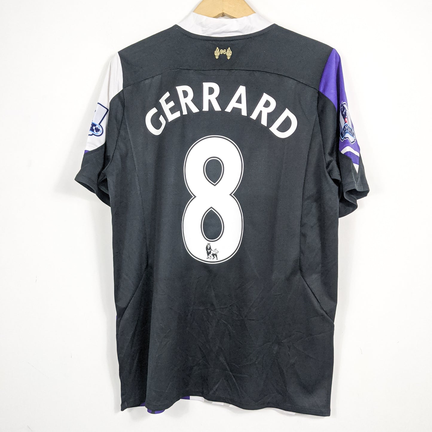Authentic Liverpool 2013/14 Third - Gerrard #8 Size M