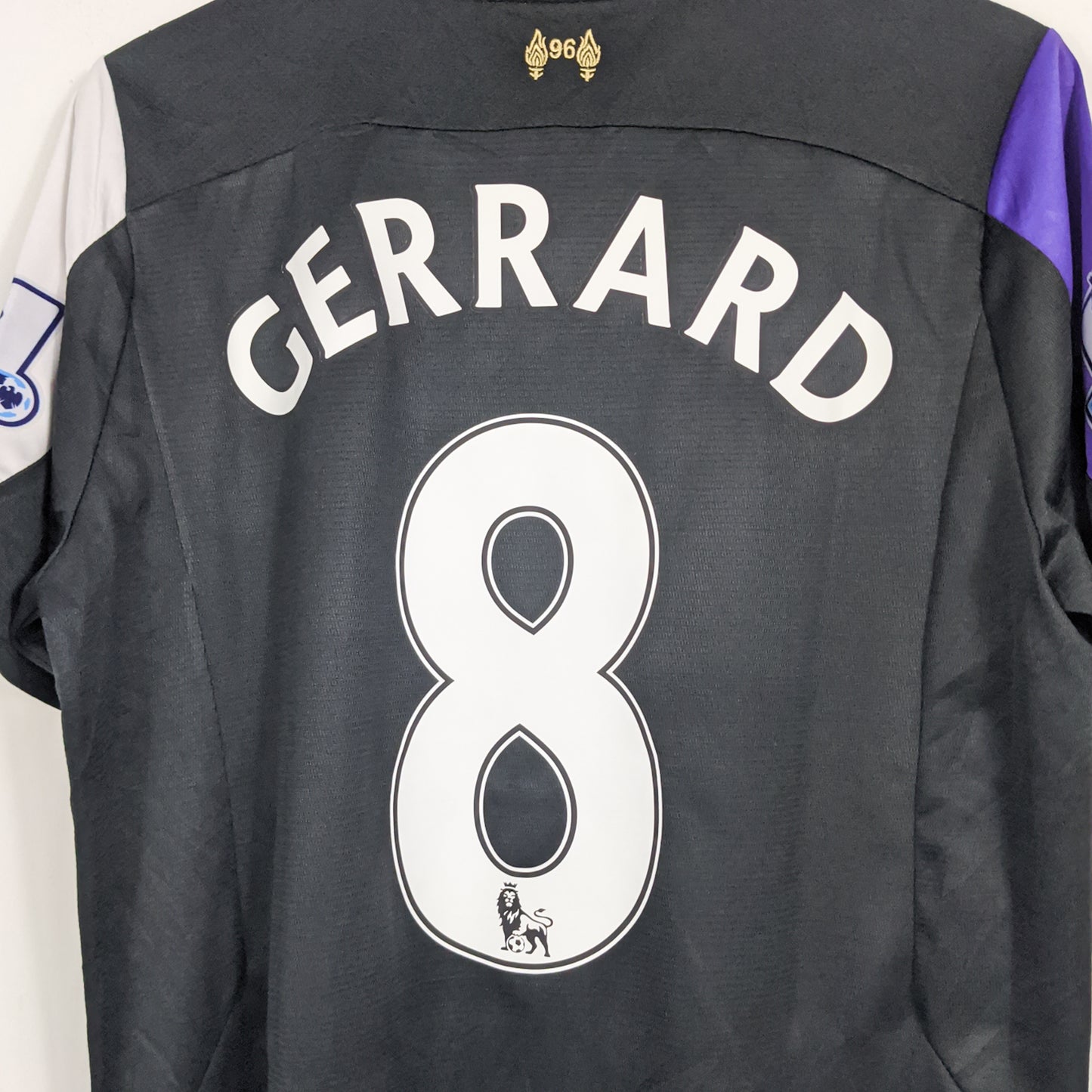 Authentic Liverpool 2013/14 Third - Gerrard #8 Size M