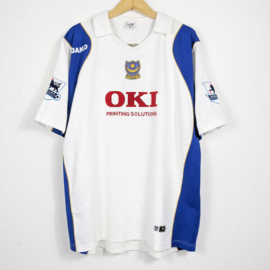 Authentic Portsmouth 2006/07 Away - Kanu #27 Size XL (Bnwt)