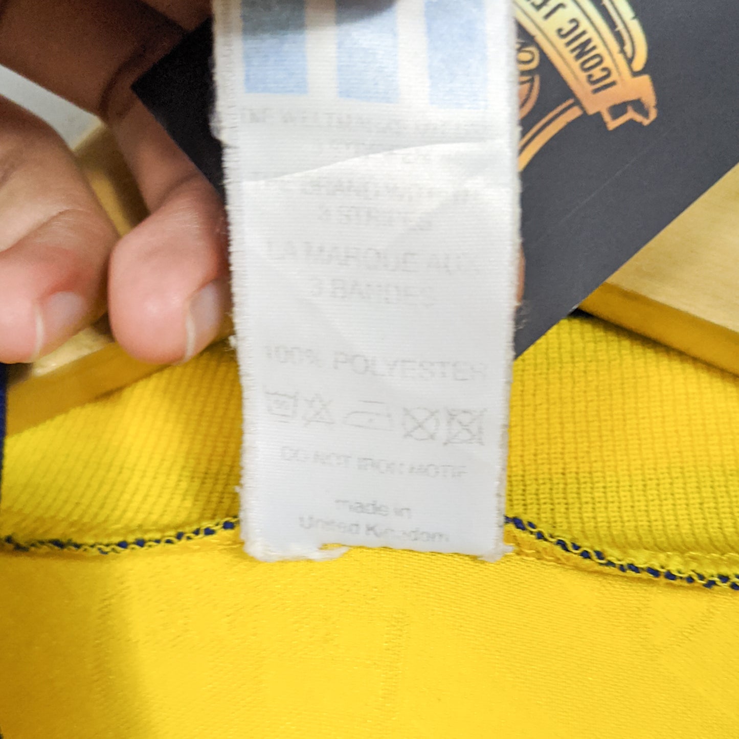 Authentic Sweden 1994/96 Home - Larsson #7 Size L