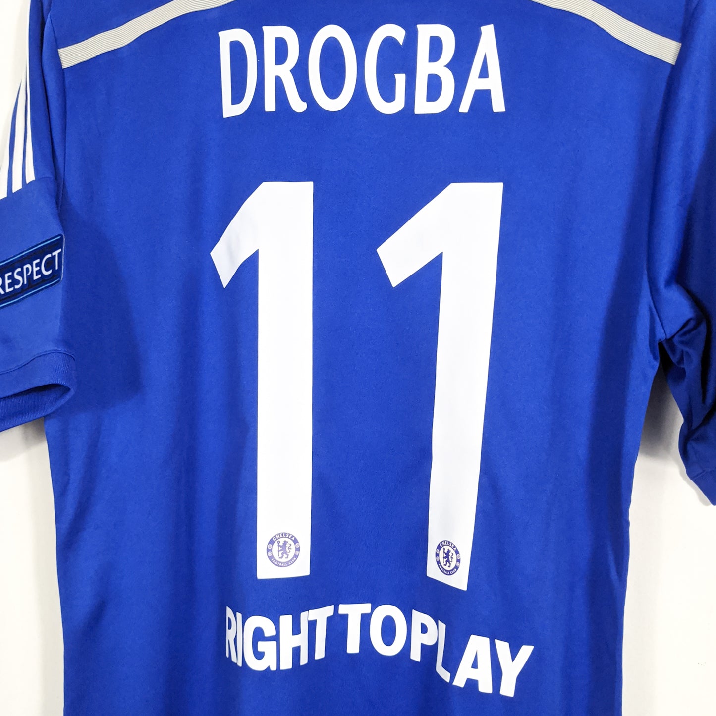 Authentic Chelsea 2014/15 Home - Drogba #11 Size M