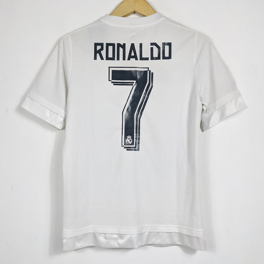 Authentic Real Madrid 2015/16 Home - Ronaldo #7 Size S