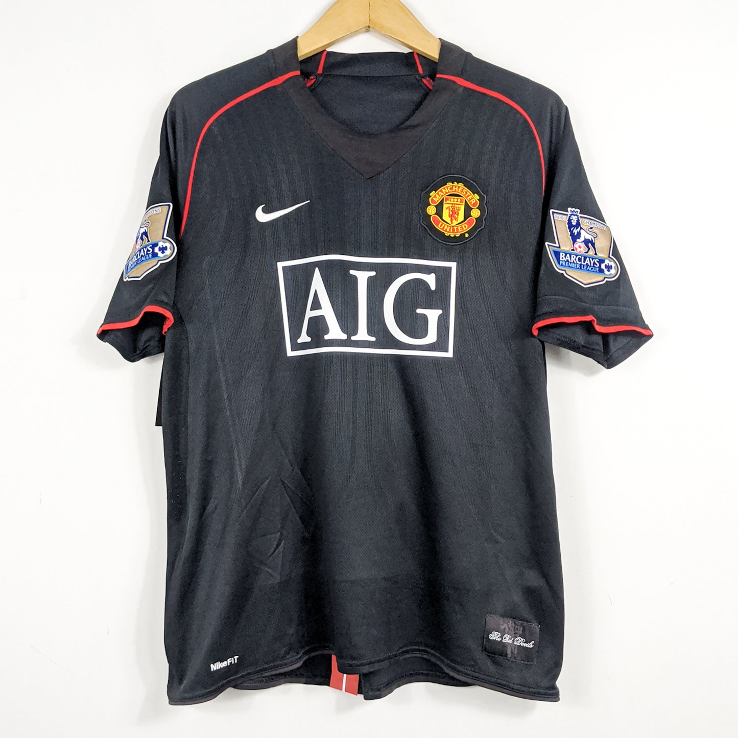 Authentic Manchester United 2007/08 Away - Ronaldo #7 Size M