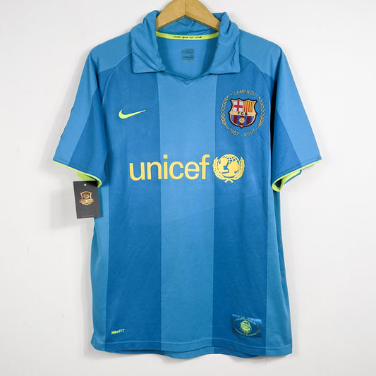 Authentic Barcelona 2007/08 Away - Messi #19 Size M
