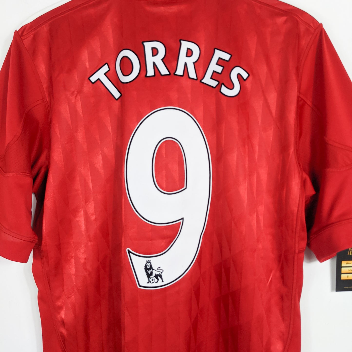 Authentic Liverpool 2010/11 Home - Torres #9 Size M
