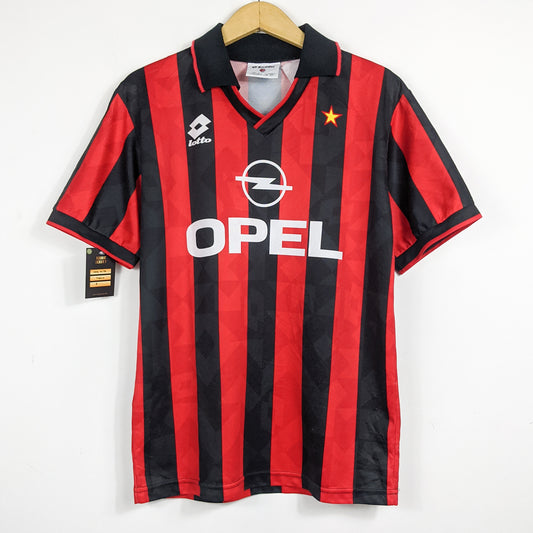 Authentic AC Milan 1994/96 Home - Baresi #6 Size M