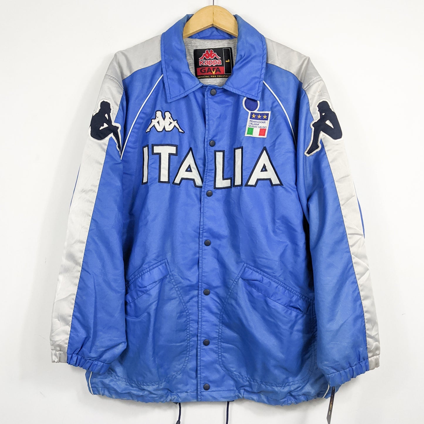 Authentic Italy 2000/02 Kappa Bench Jacket - Size L fit XXL
