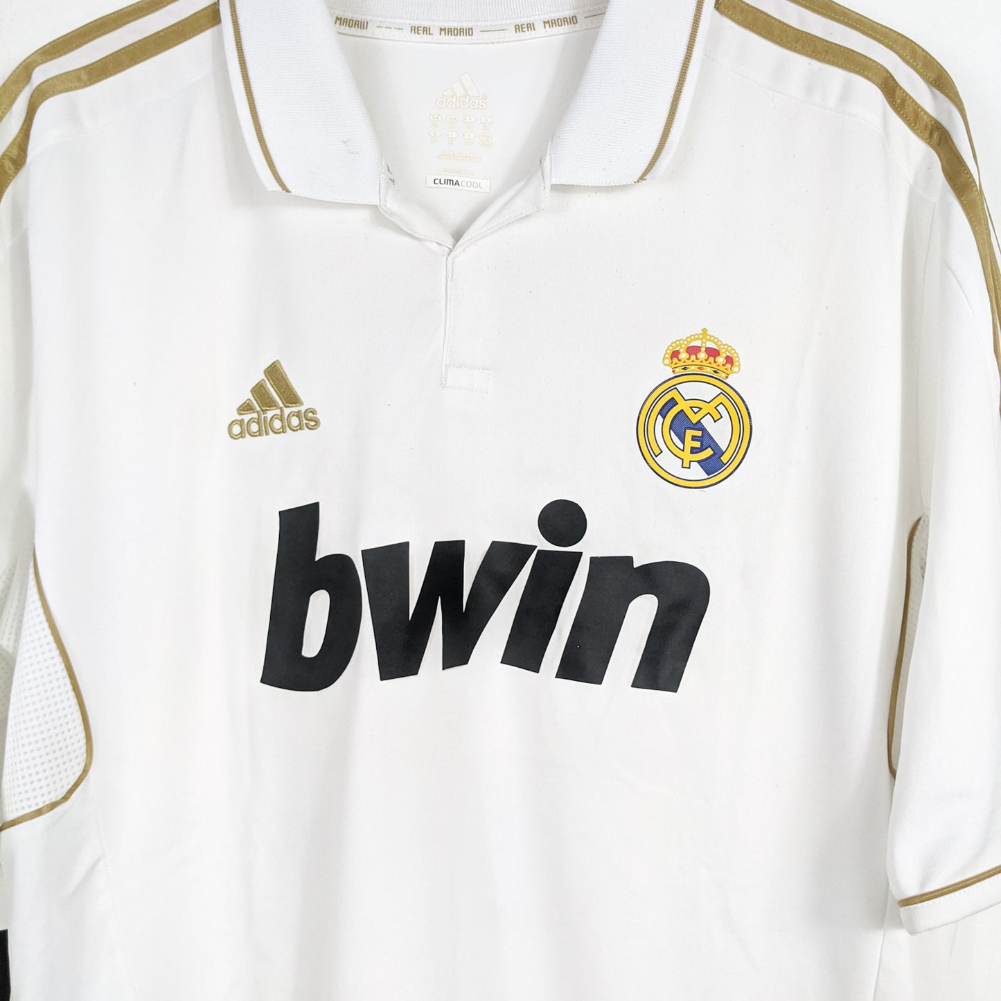 Authentic Real Madrid 2011/12 Home - Ronaldo #7 Size XL