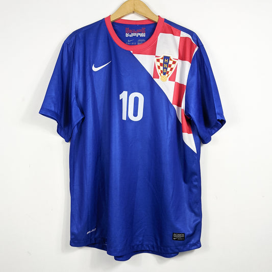 Authentic Croatia 2012 Away - Modric #10 Size XL (Bnwt)