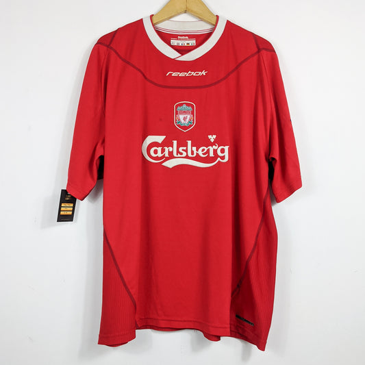 Authentic Liverpool 2002/03 Home - Gerrard #17 Size XXL