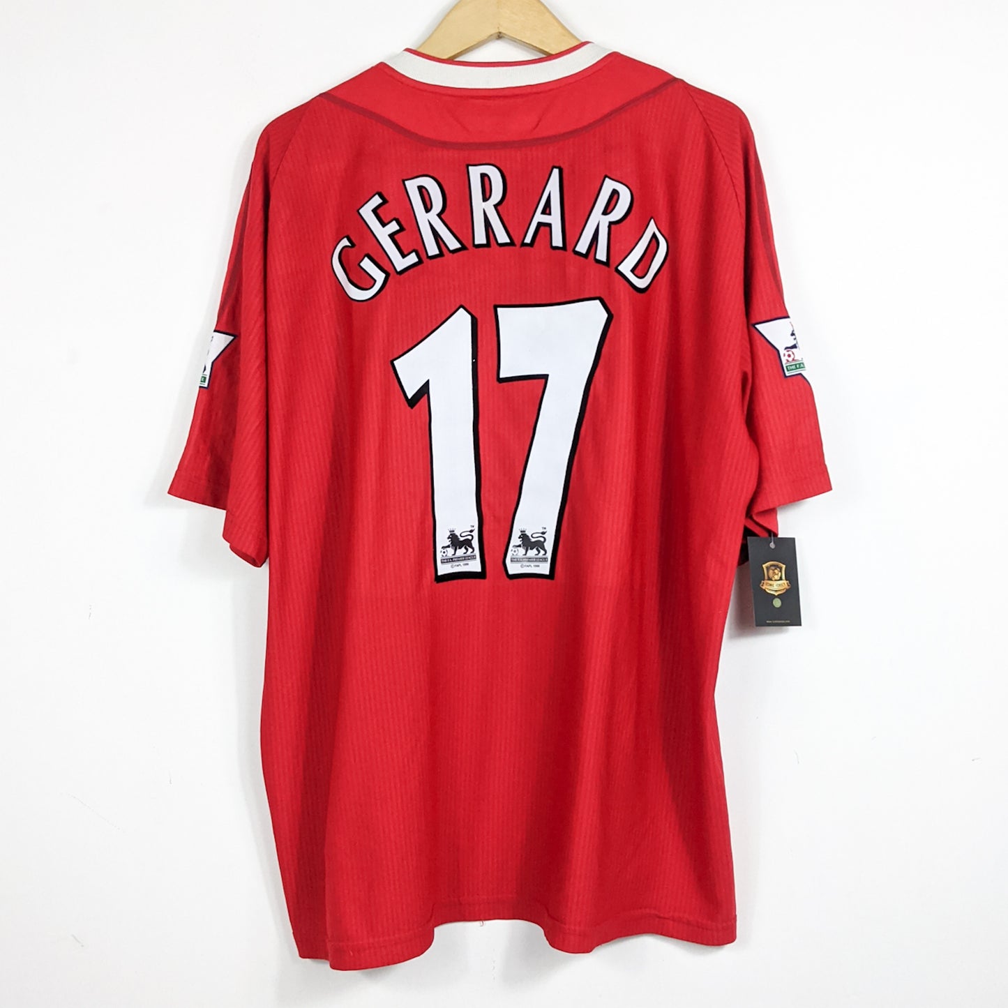 Authentic Liverpool 2002/03 Home - Gerrard #17 Size XXL