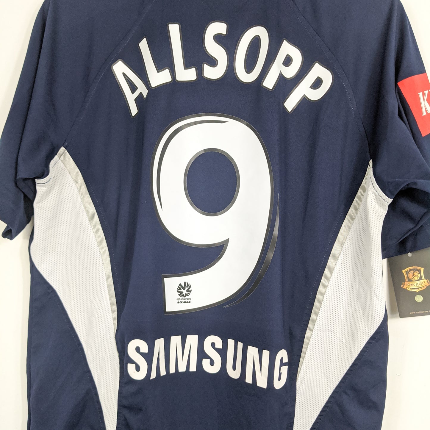 Authentic Melbourne Victory 2008/09 Home - Allsop #9 Size M