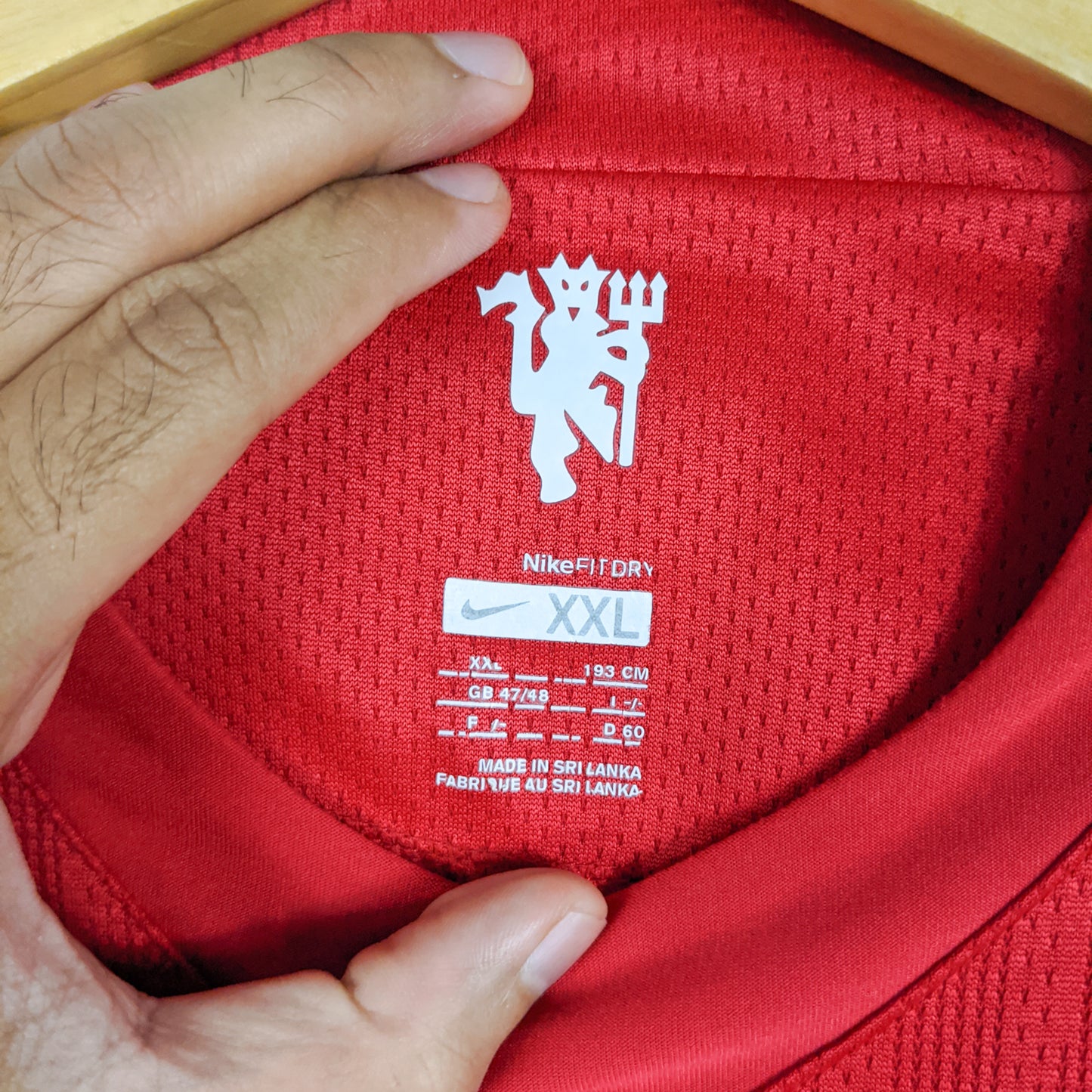Authentic Manchester United 2007/08 Home - Ronaldo #7 Size XXL