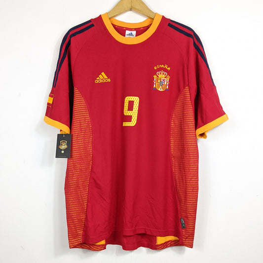 Authentic Spain 2002/04 Home - Torres #9 Size L
