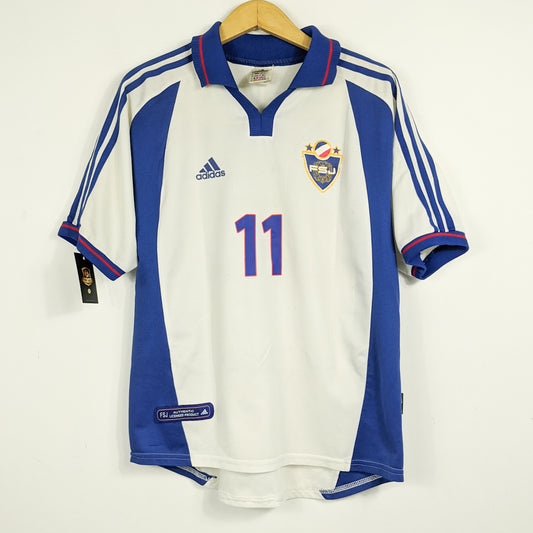 Authentic Yugoslavia 2000 Away - Mihajlovic #11 Size M
