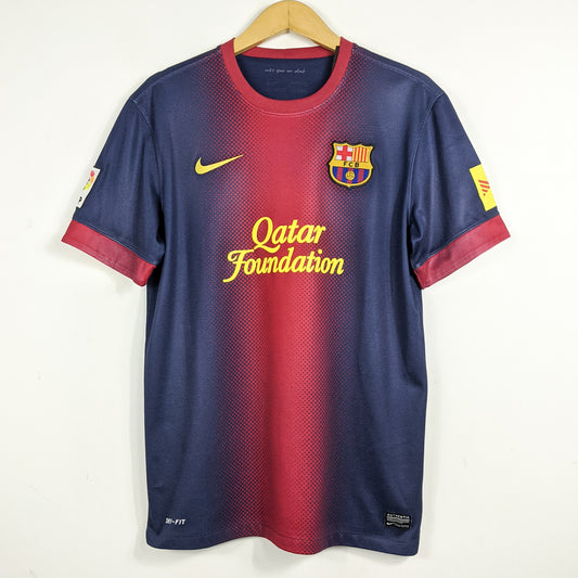 Authentic Barcelona 2012/13 Home - Messi #10 Size M