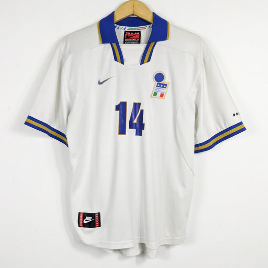Authentic Italy 1996 Away - Del Piero #14 Size L fit M