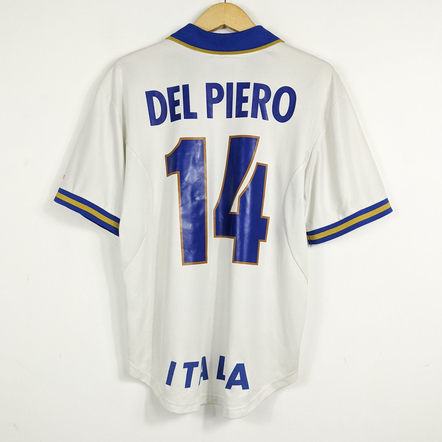 Authentic Italy 1996 Away - Del Piero #14 Size L fit M