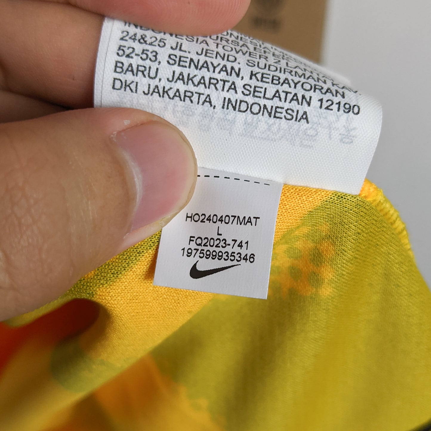 Authentic Inter Milan 2024/25 Third - Barella #23 Size L (Bnwt)