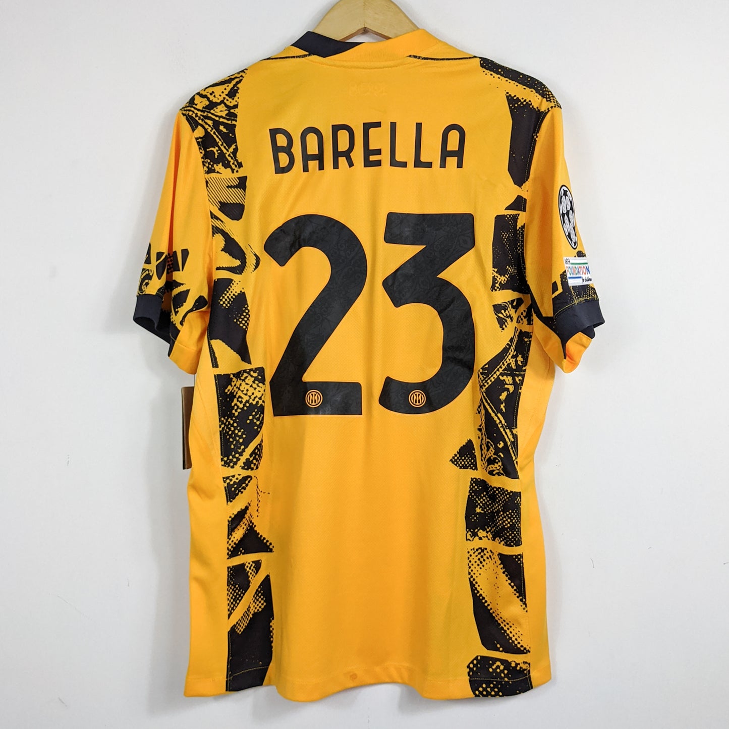 Authentic Inter Milan 2024/25 Third - Barella #23 Size L (Bnwt)