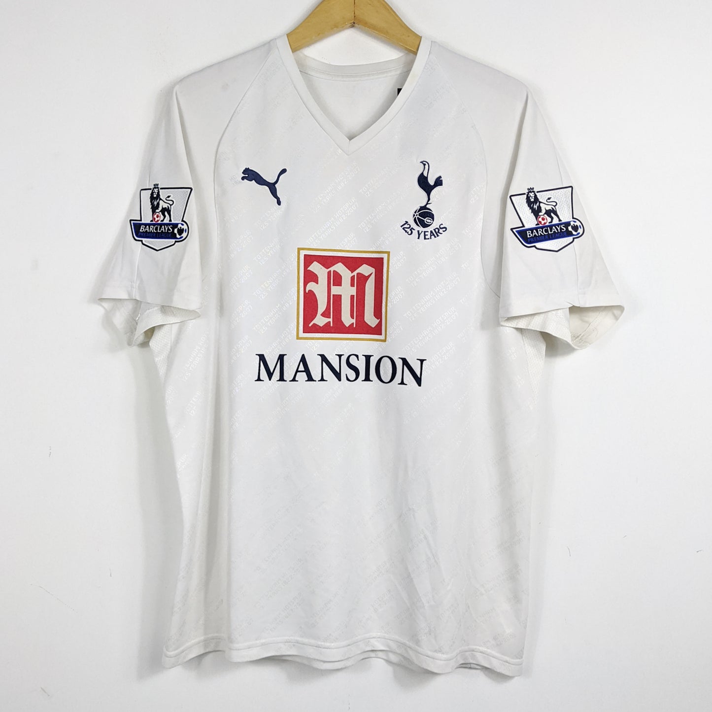Authentic Tottenham Hotspurs 2007/08 Home - Bale #16 Size L