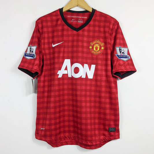 Authentic Manchester United 2012/13 Home - Van Persie #20 Size M