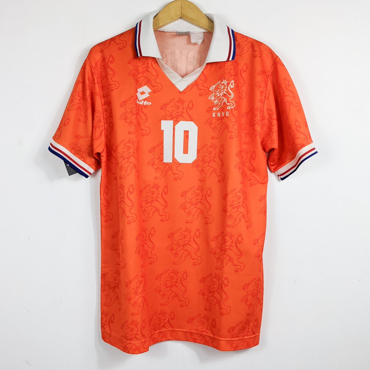 Authentic Netherlands 1994 Home - Bergkamp #10 Size M