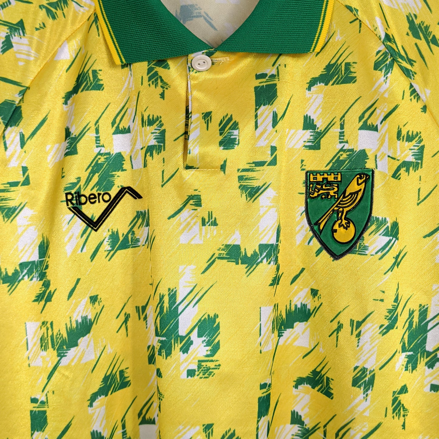 Authentic Norwich City 1992/94 Home - Size L