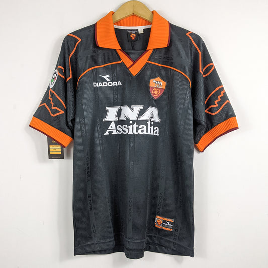 Authentic AS Roma 1999/00 Third - Totti #10 Size L