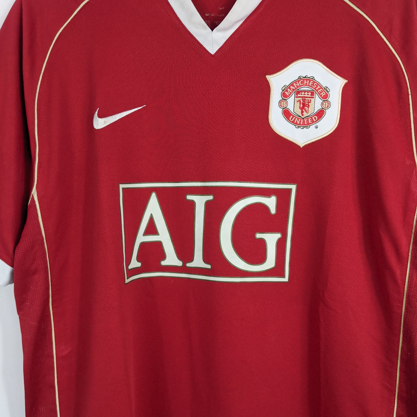 Authentic Manchester United 2006/07 Home - Ronaldo #7 Size L