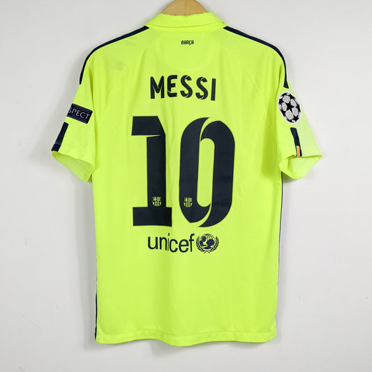 Authentic Barcelona 2014/15 Third - Messi #10 Size M