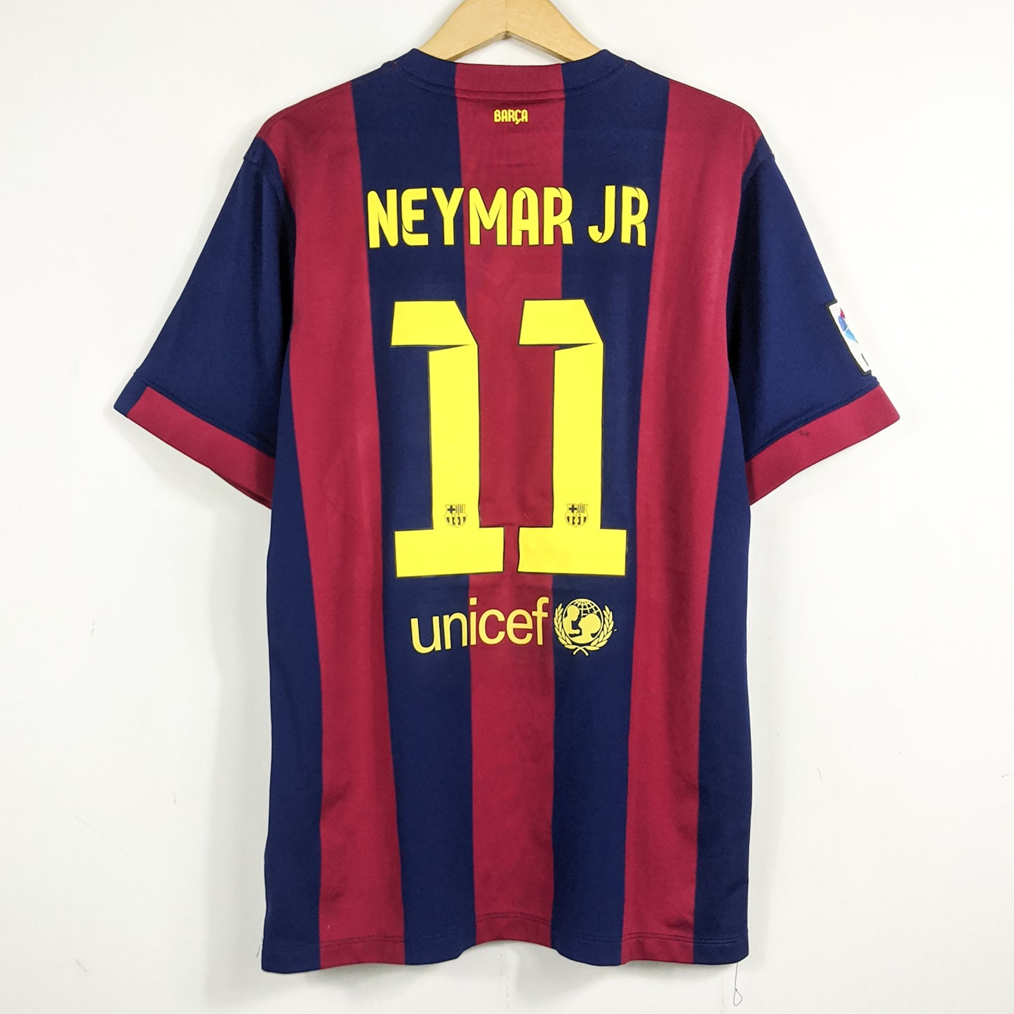 Authentic Barcelona 2014/15 Home - Neymar Jr #11 Size XL