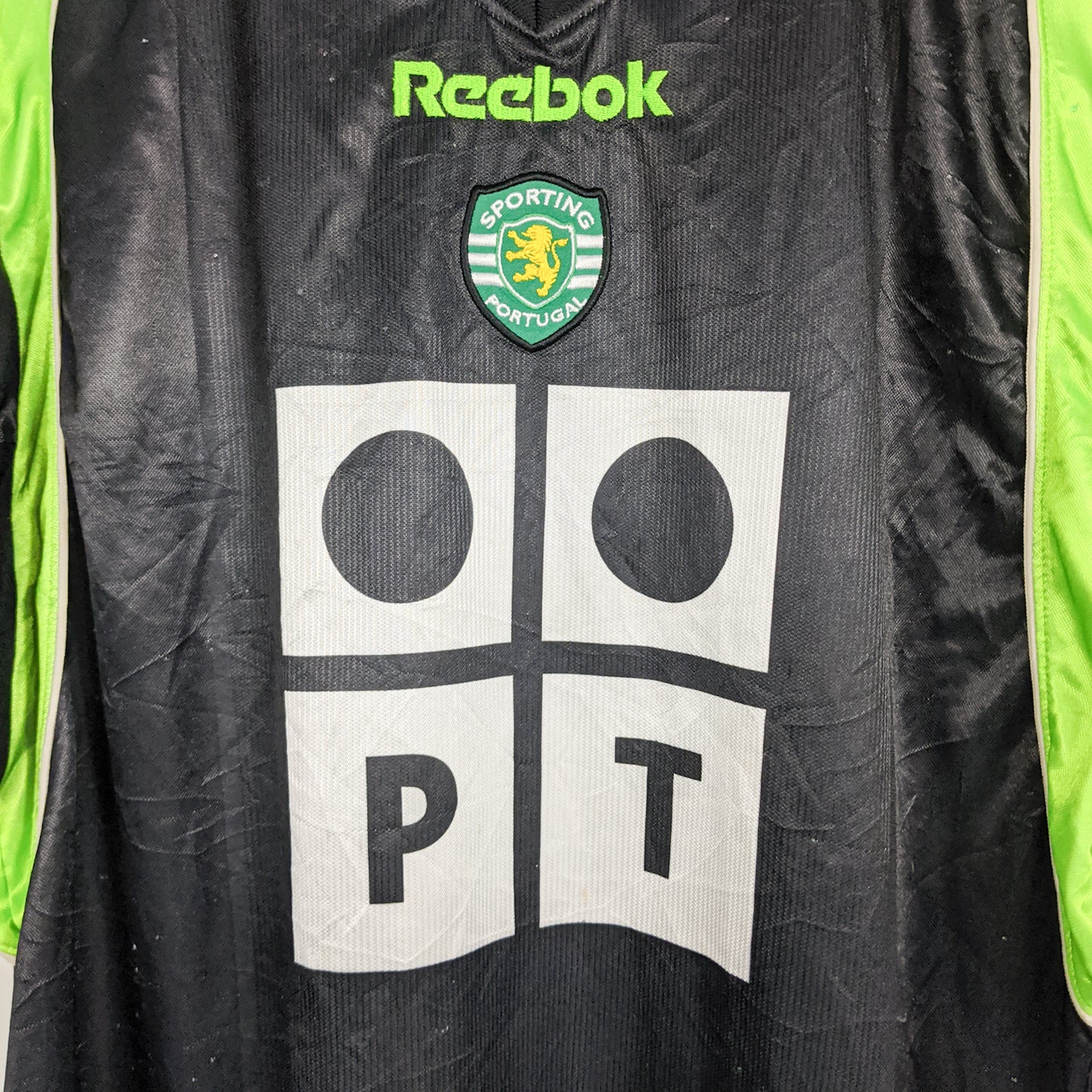 Authentic Sporting CP 2001/02 Away - Cristiano Ronaldo #28 Size M fit L