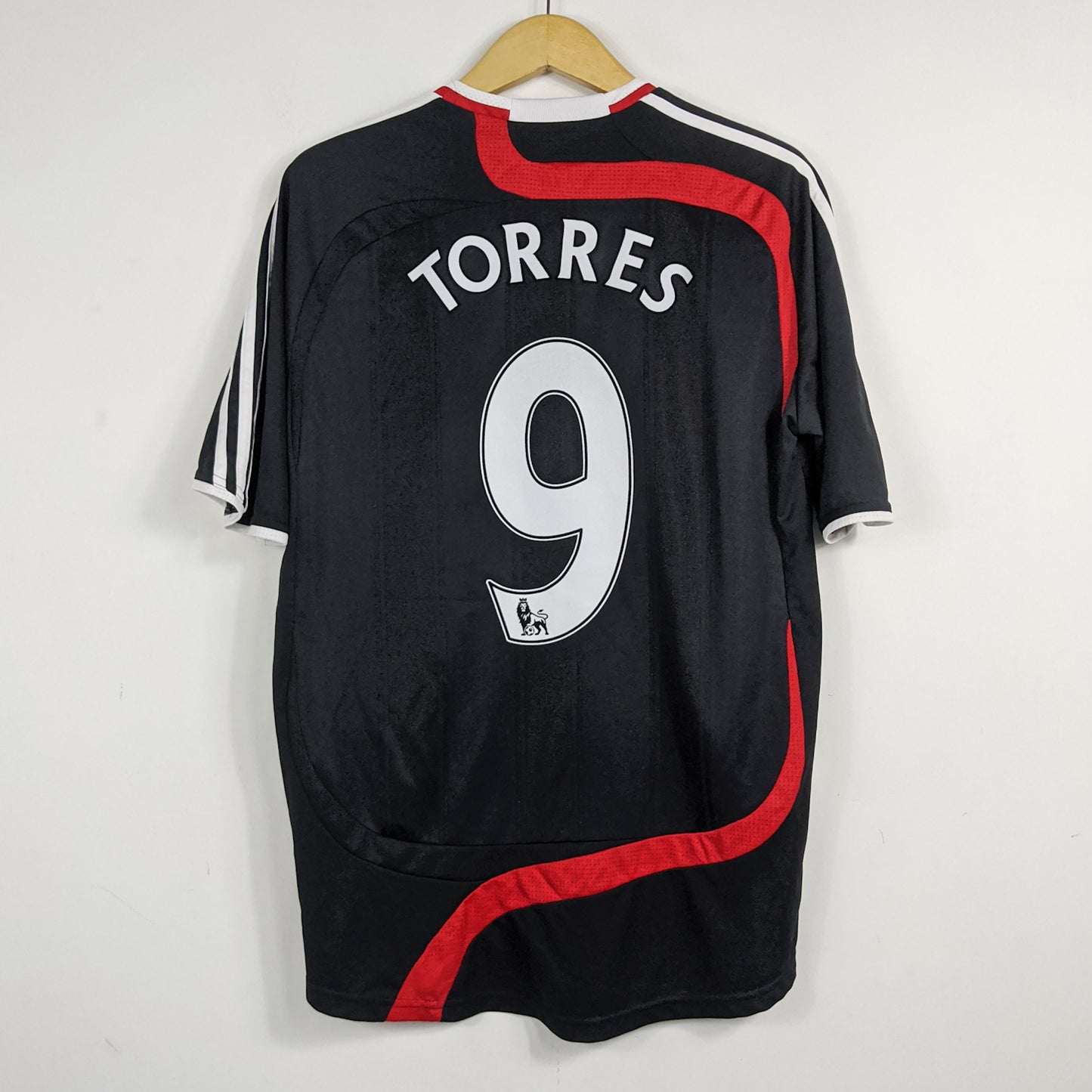 Authentic Liverpool 2007/08 Third - Torres #9 Size M